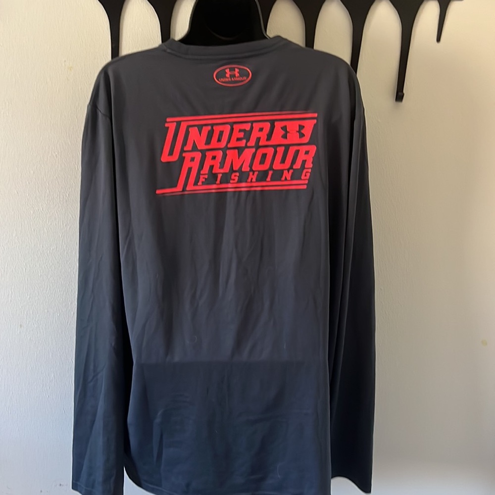 Under Armor Heat gear Fishing long sleeve Tee
